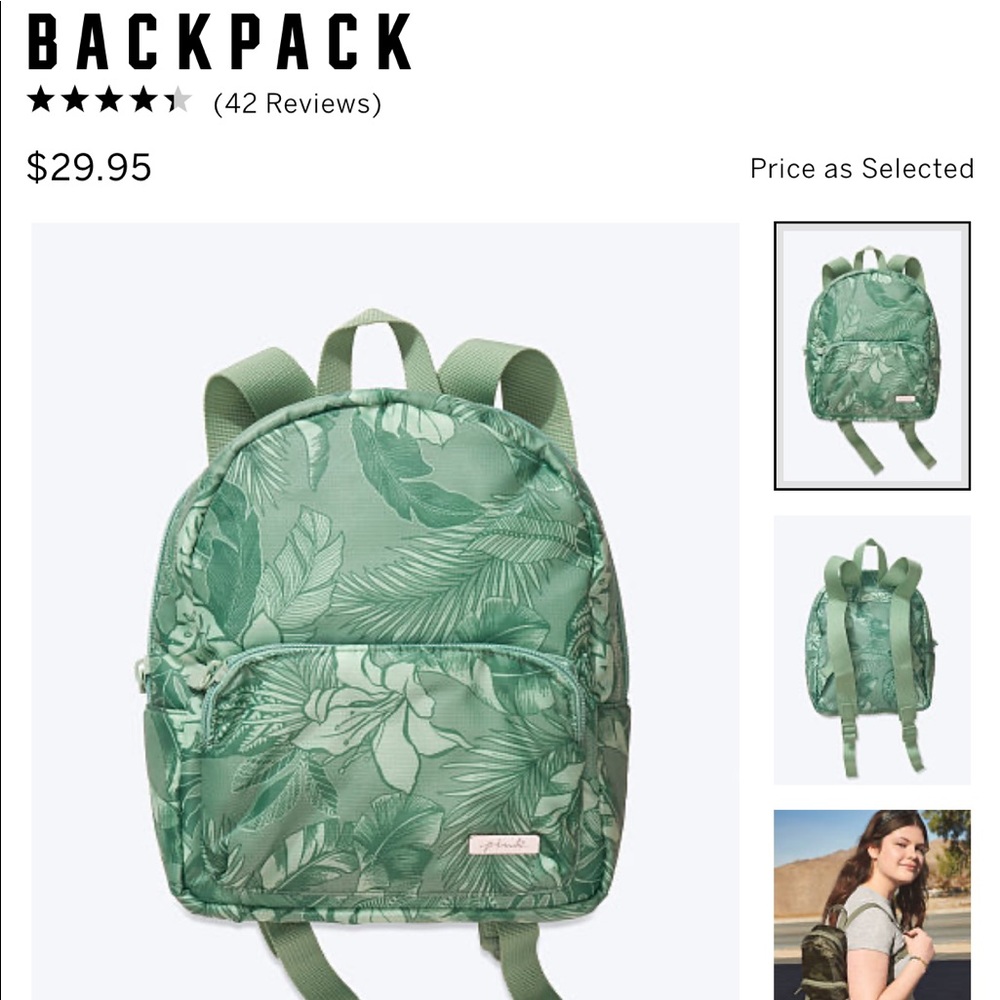 PINK Mini Backpack - Picture 5 of 5